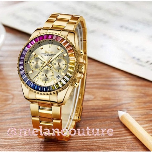 Other - Unisex Chronograph StainlessSteel Waterproof